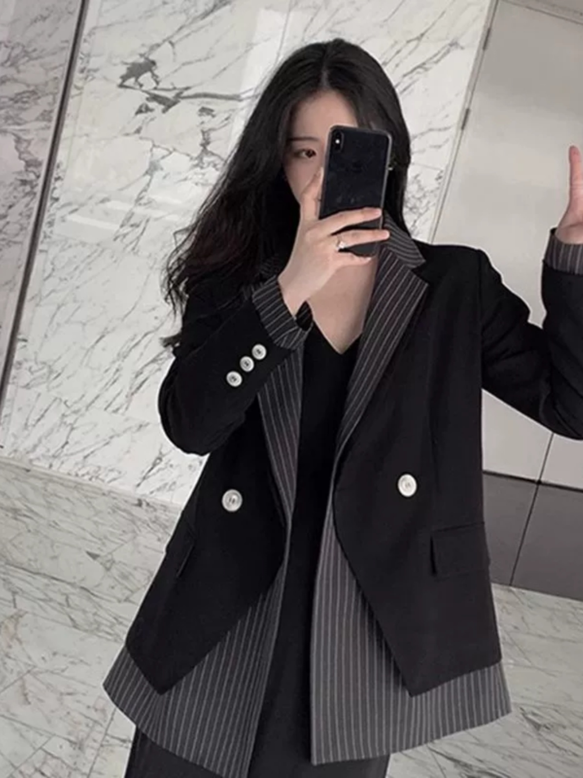 Girl Fashion Street - 플러스 사이즈 여성 캐주얼 루즈핏 반팔