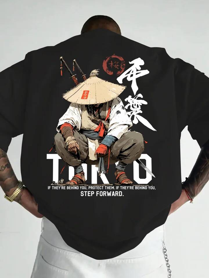 Street Fashion Tokyo - Anime Samurai Tokyo Warrior 남성 여성