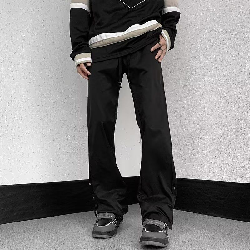 Techwear Pants Tactical - 남성용 아메리칸 스트리트웨어 카고 팬츠, 배기
