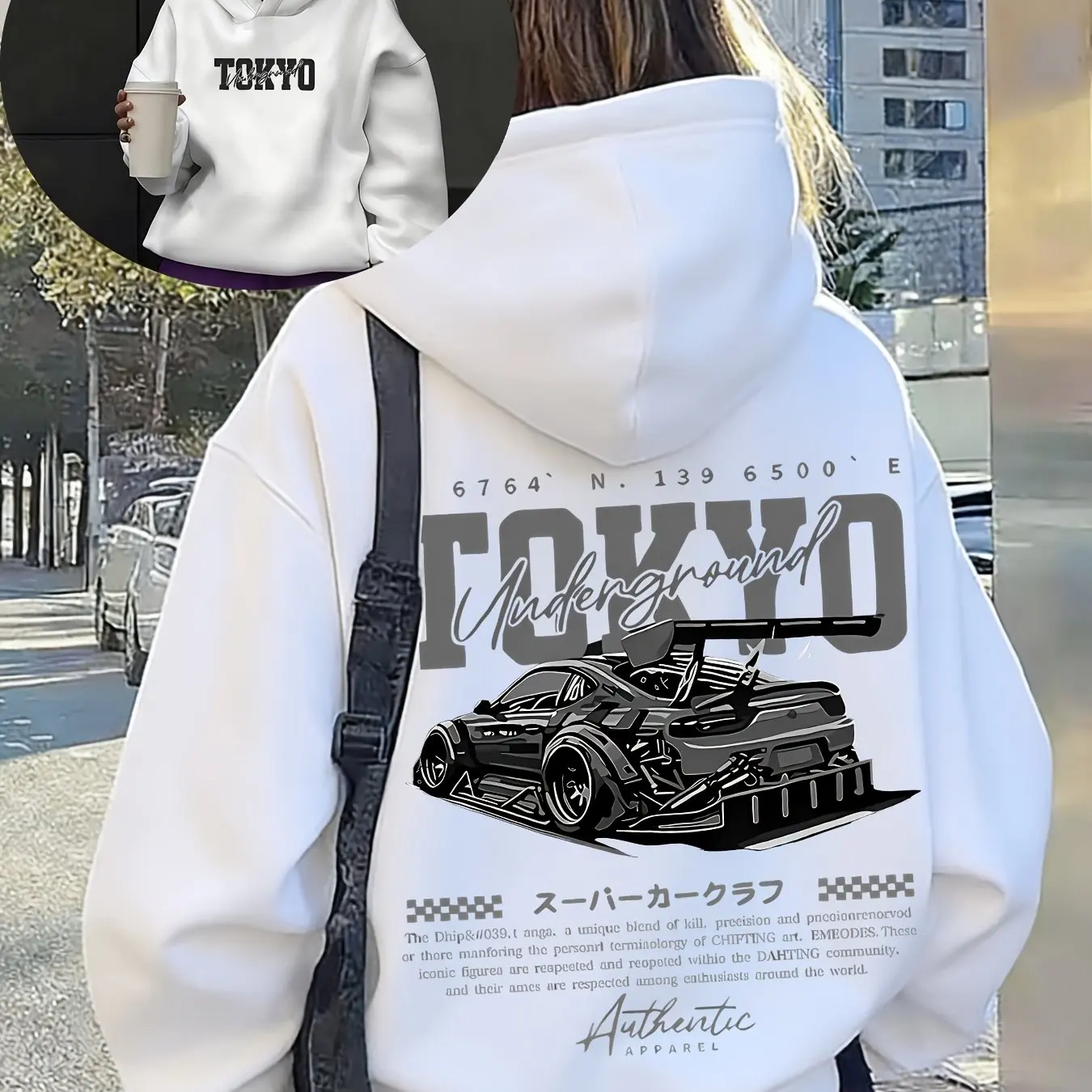 Street Fashion Tokyo - 일본 스트리트웨어 후드티 남성용 도쿄 JDM