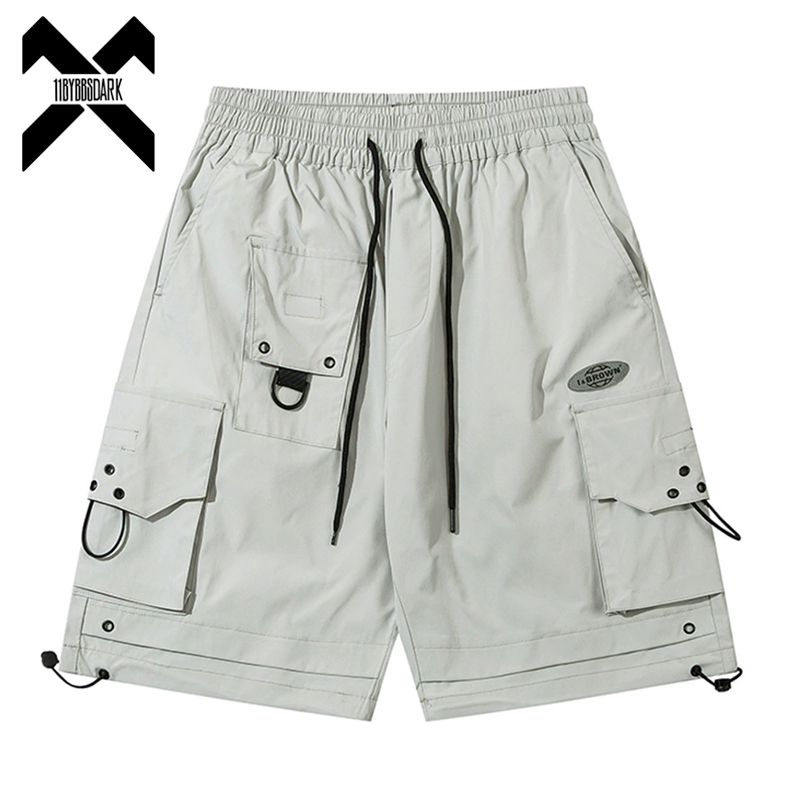Techwear Pants Tactical - 2025 여름 카고 반바지 남성 멀티