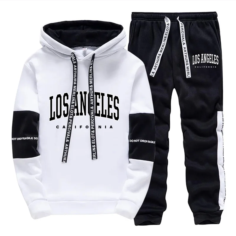 Street Fashion Clothing - 남성용 패션 트레이닝복 2026 캐주얼 후드