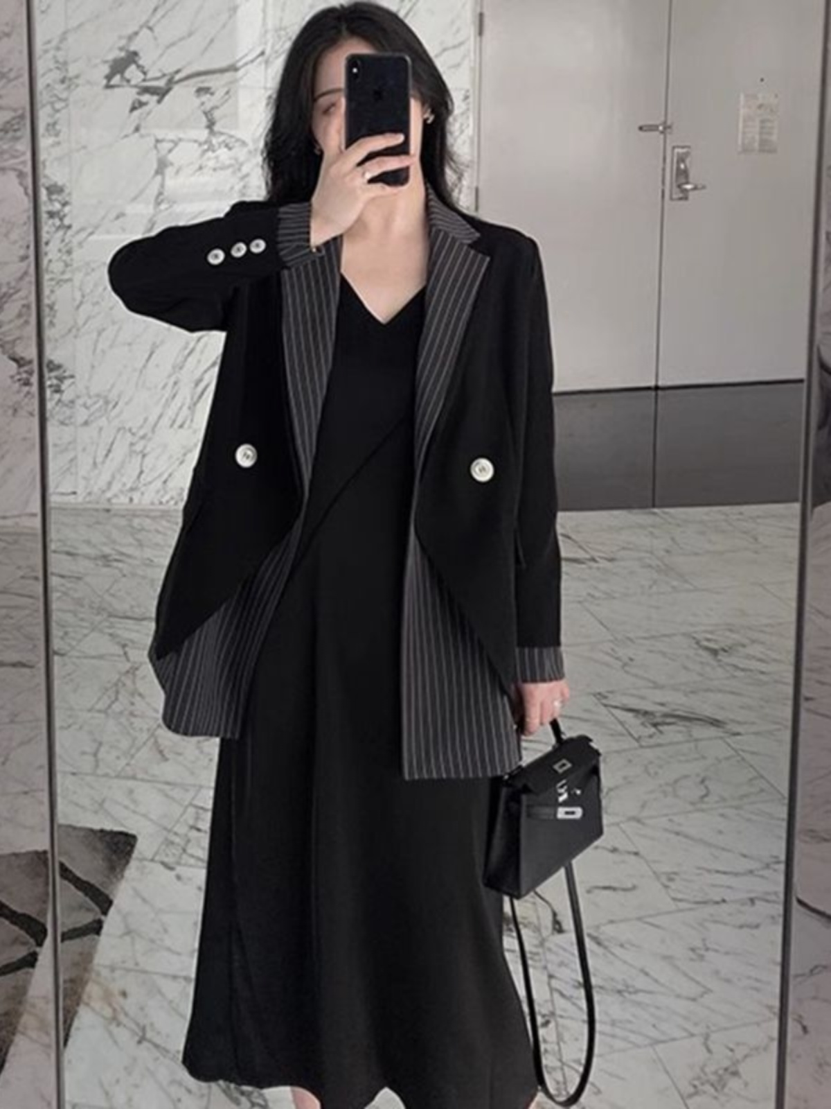 플러스 사이즈 여성 캐주얼 루즈핏 반팔 수트 재킷 가을 - Girl Fashion Street 리뷰 및 가격