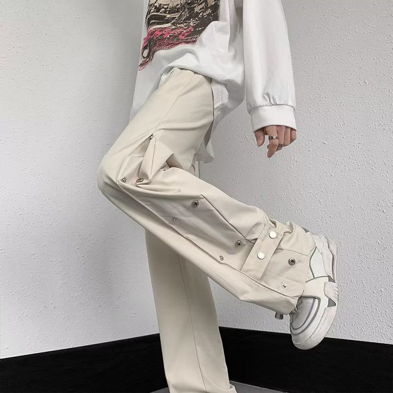 남성용 아메리칸 스트리트웨어 카고 팬츠, 배기 스트레이 - Techwear Pants Tactical 리뷰 및 가격