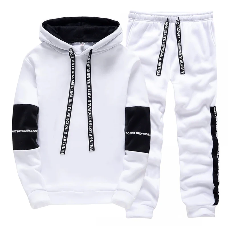 남성용 트랙수트 캐주얼 후드 스웨트셔츠 야외 스포츠 조 - Street Fashion Hoodie 리뷰 및 가격