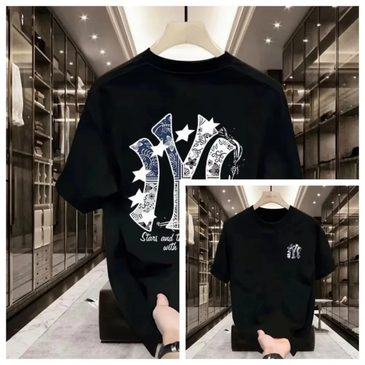 남성 프린트 반팔 티셔츠 2026 새로운 트렌드 - 편 - Parade Fashion Street 리뷰 및 가격