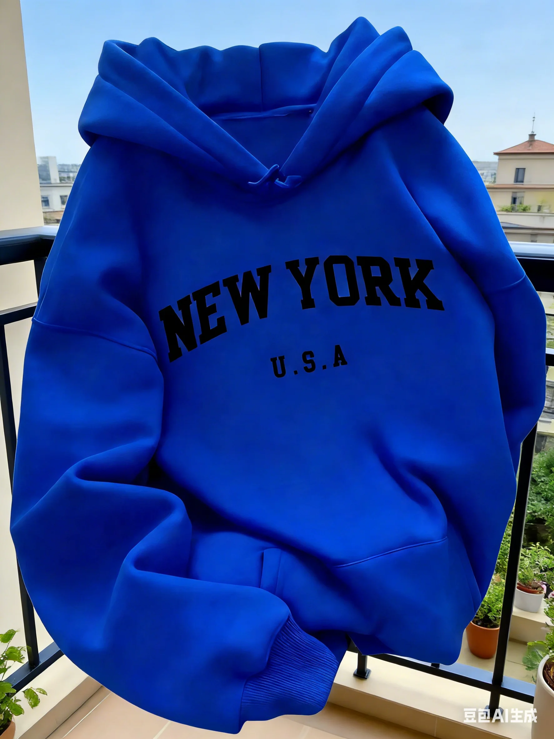 여성용 후드 스웨트 캐주얼 컷 뉴욕 미국 레터링 스웨터 - Street Style New York Fashion 리뷰 및 가격