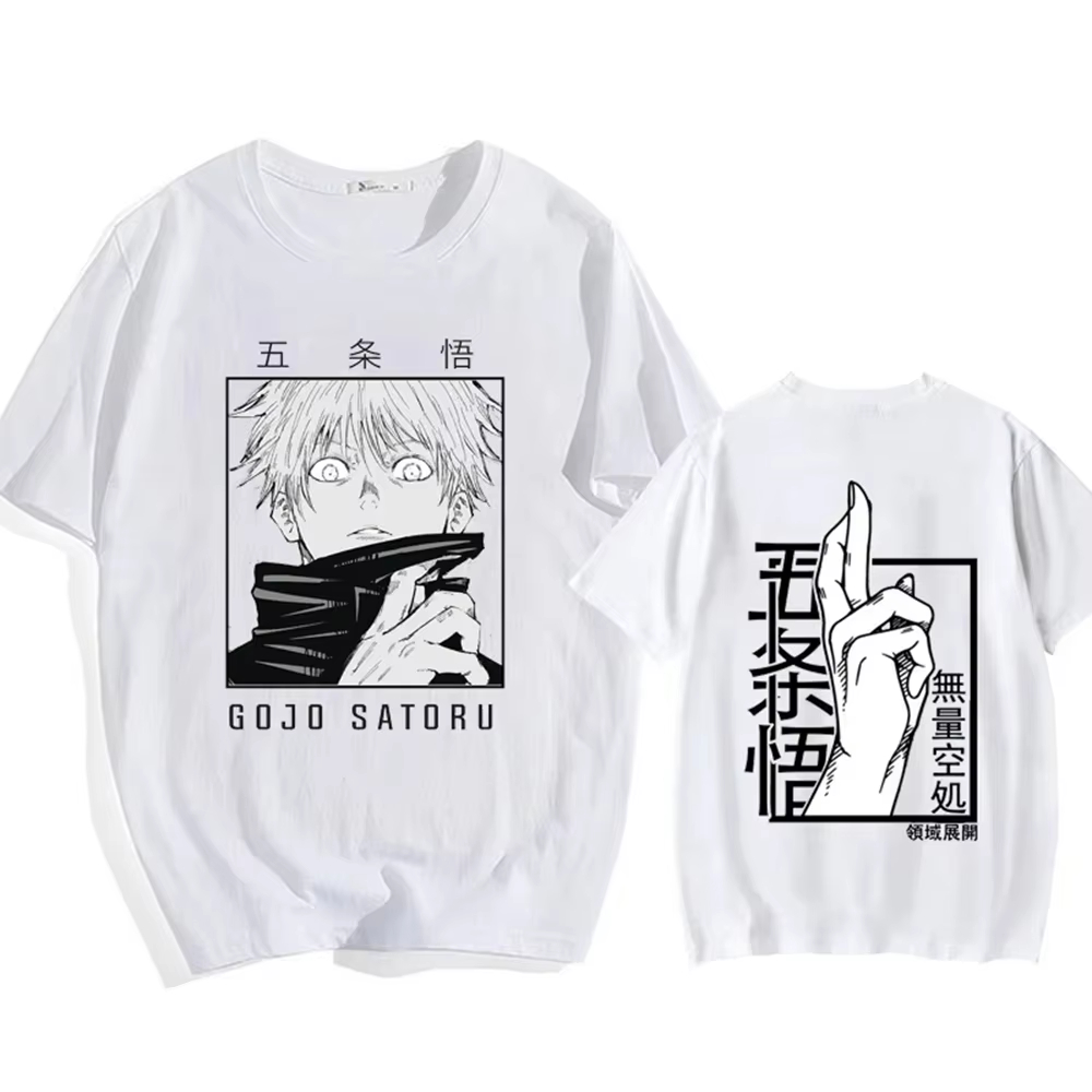 2026 신상 일본 애니메이션 펑크 고죠 사토루 프린트 - Street Fashion In Japan 리뷰 및 가격