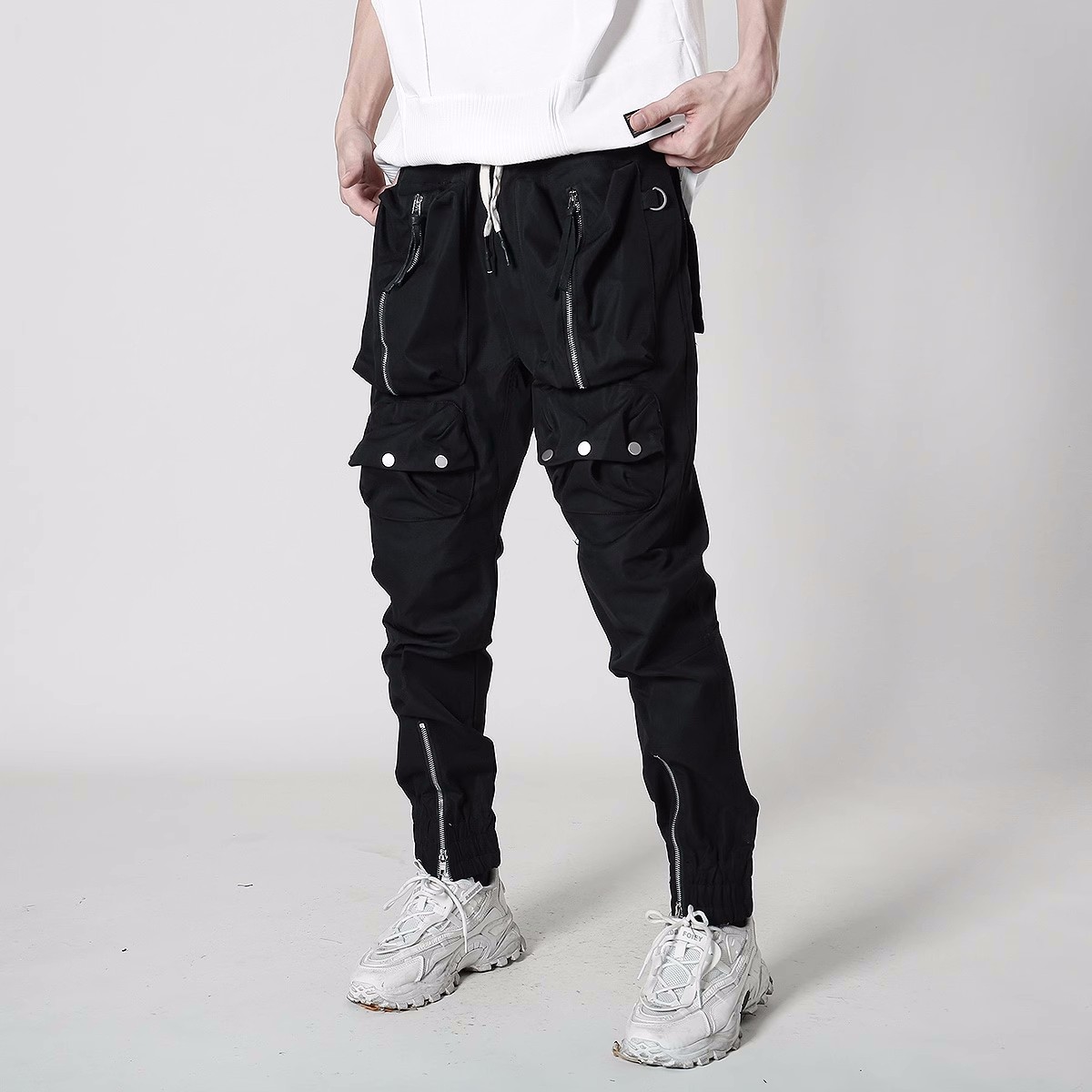 Techwear 기능성 카고 팬츠 남성 패션 전술 멀티 - Techwear Pants Tactical 리뷰 및 가격