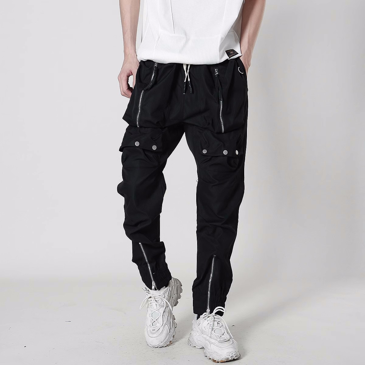 Techwear 기능성 카고 팬츠 남성 패션 전술 멀티 - Techwear Pants Tactical 리뷰 및 가격