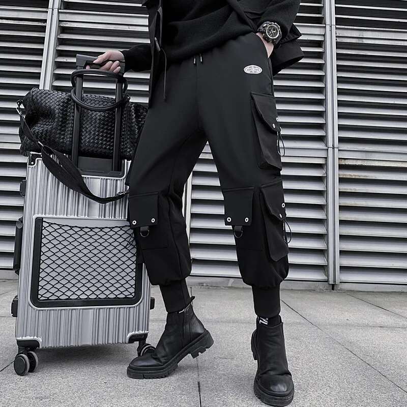 HKSH 용수철 사파리 스타일 카고 바지, 하이 스트리 - Techwear Pants Tactical 리뷰 및 가격