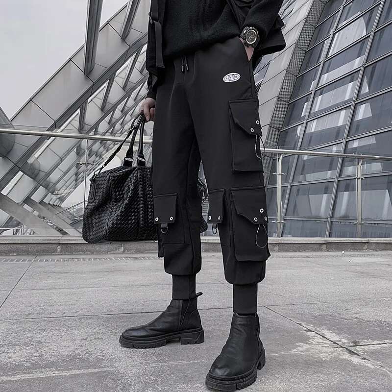 HKSH 용수철 사파리 스타일 카고 바지, 하이 스트리 - Techwear Pants Tactical 리뷰 및 가격
