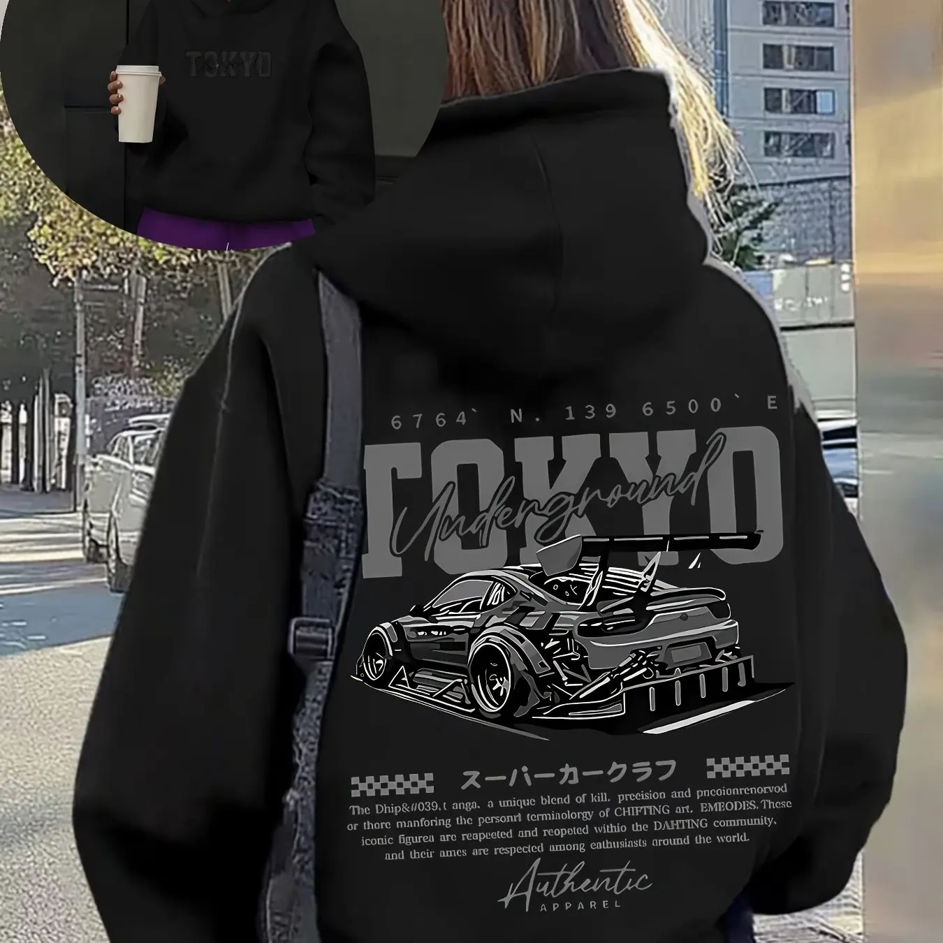 일본 스트리트웨어 후드티 남성용 도쿄 JDM 레이싱 슈 - Street Fashion Tokyo 리뷰 및 가격