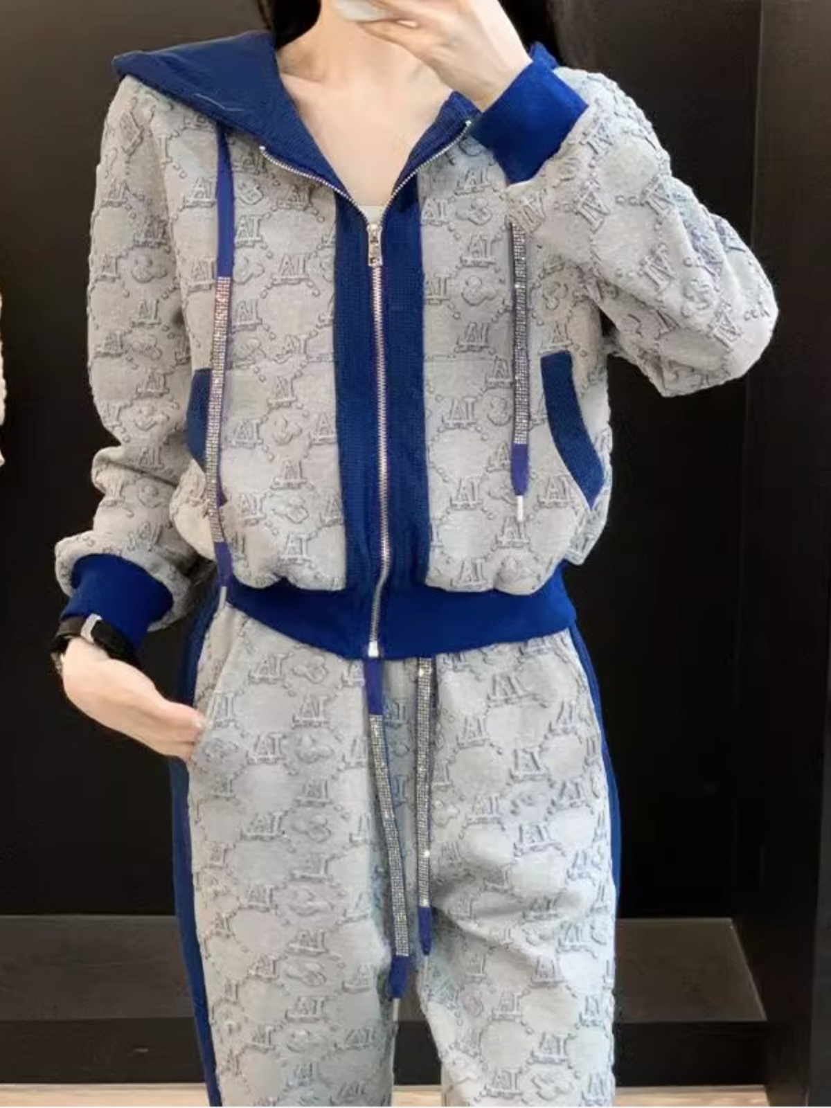 여성용 캐주얼 스포츠웨어 세트 2026년 봄 유행 유럽 - Street Fashion Hoodie 리뷰 및 가격