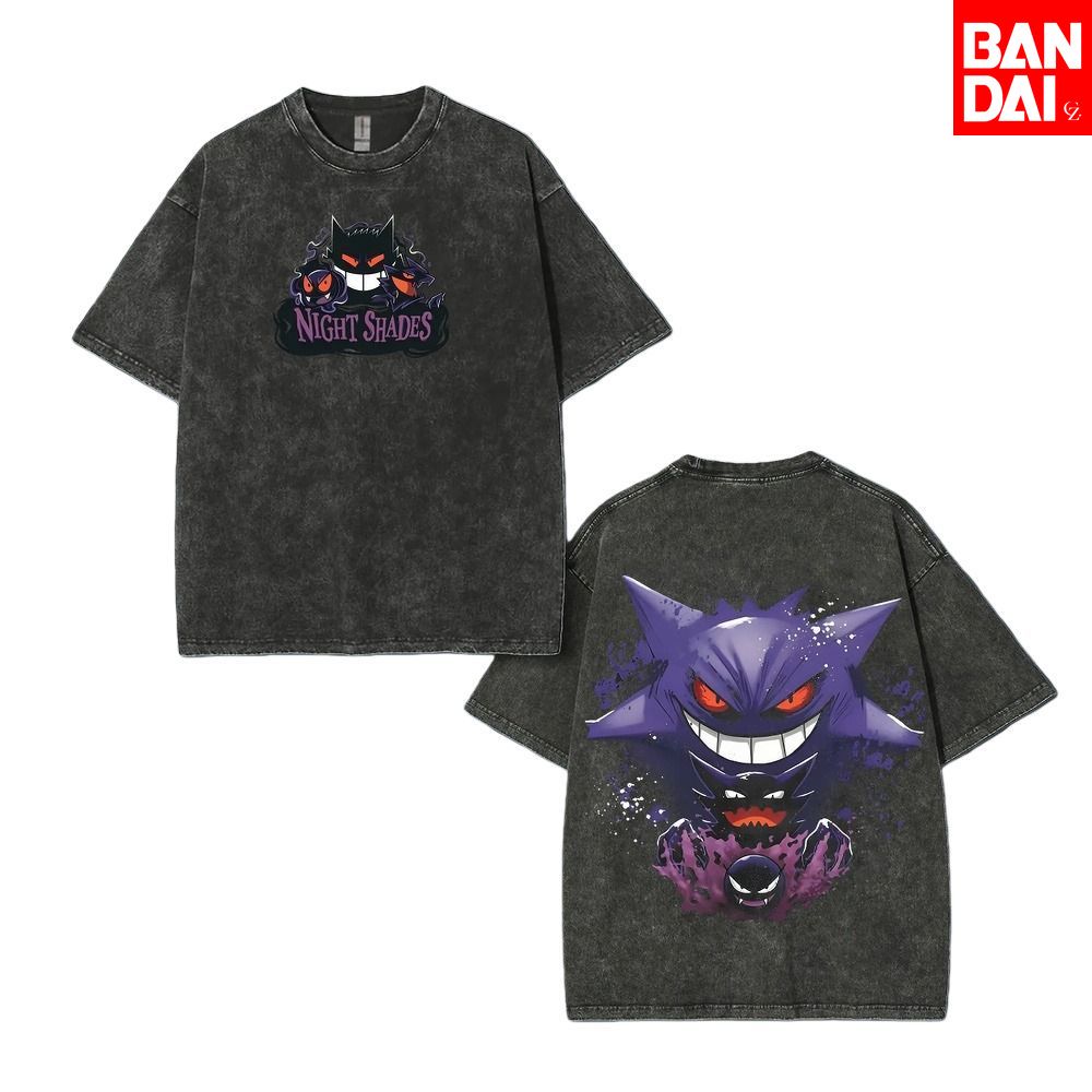 포켓몬 Gastly Haunter Gengar T 셔츠 - Street Fashion In Japan 리뷰 및 가격