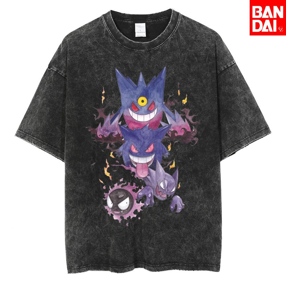 포켓몬 Gastly Haunter Gengar T 셔츠 - Street Fashion In Japan 리뷰 및 가격