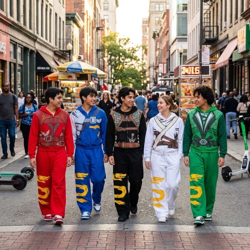 닌자 워리어 아머 후드 세트 남성용 드래곤 그래픽 투피 - Street Fashion Art 리뷰 및 가격
