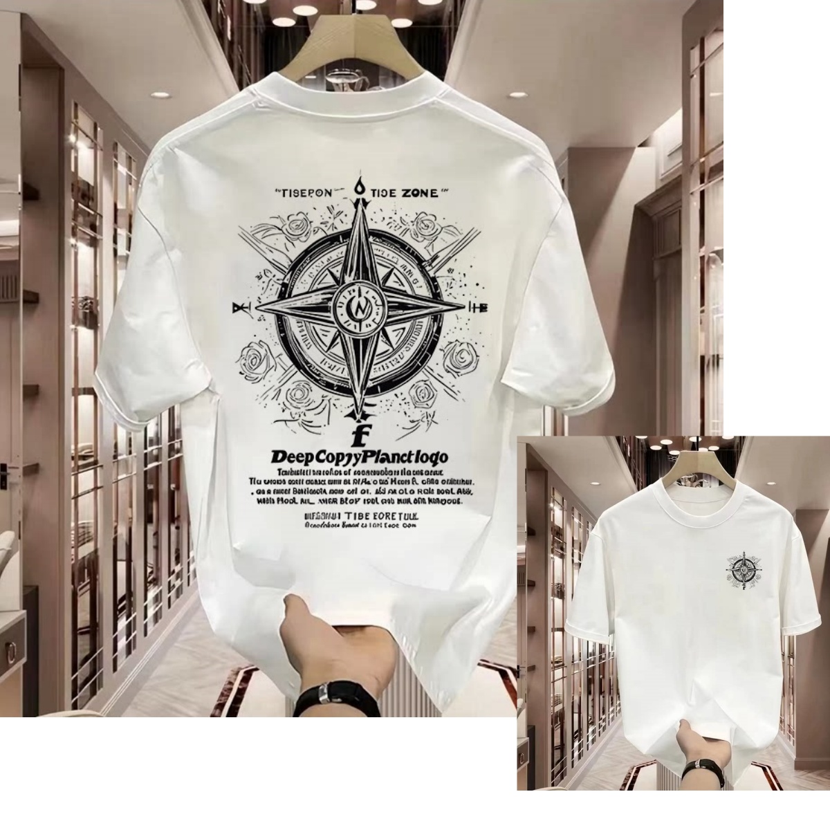 스트리트 패션 트렌드 브랜드 클래식 로고 나침반 포인터 - Street Fashion Brand Logo 리뷰 및 가격