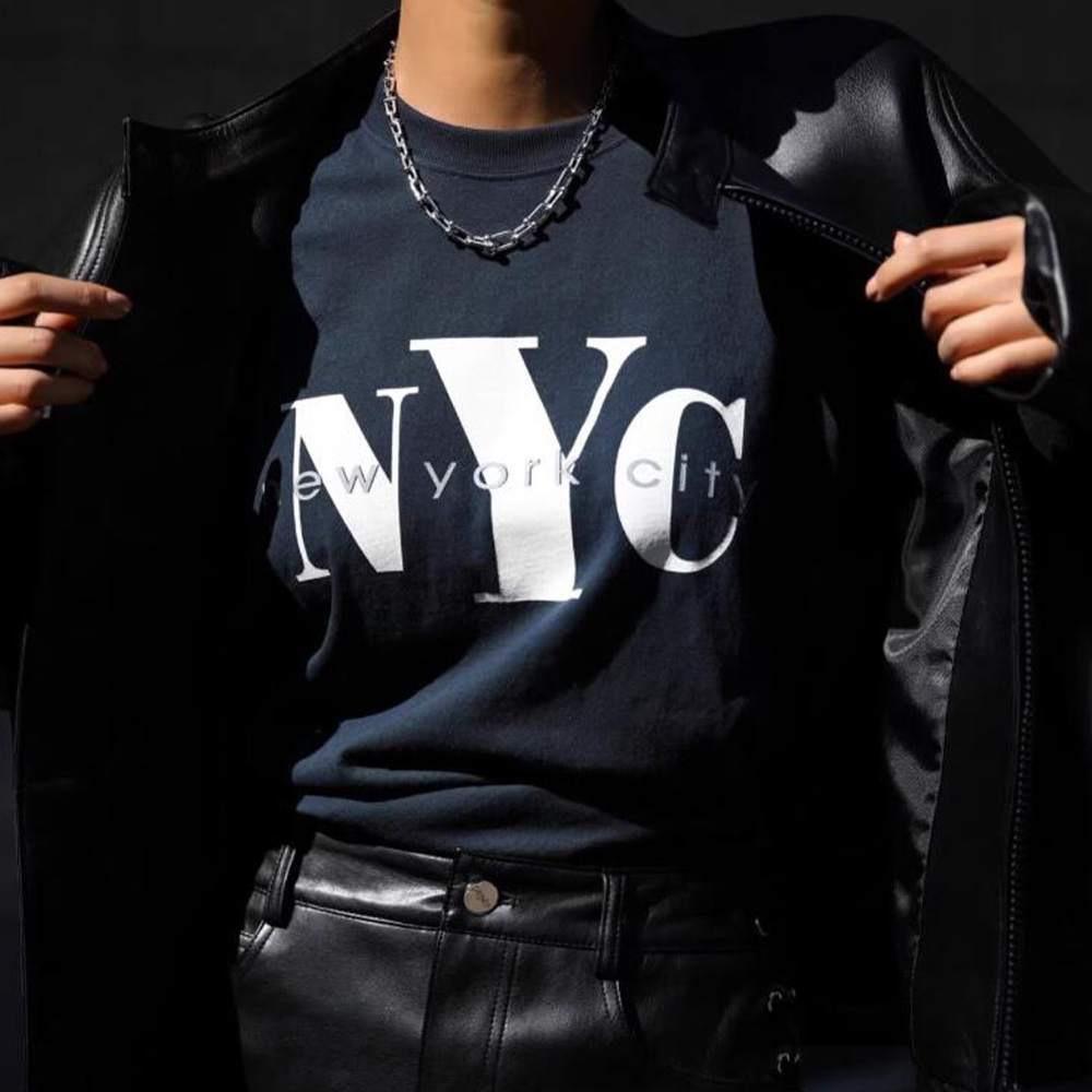 여성용 아메리칸 레트로 스타일, 뉴욕 시티 글자 인쇄  - Street Style New York Fashion 리뷰 및 가격