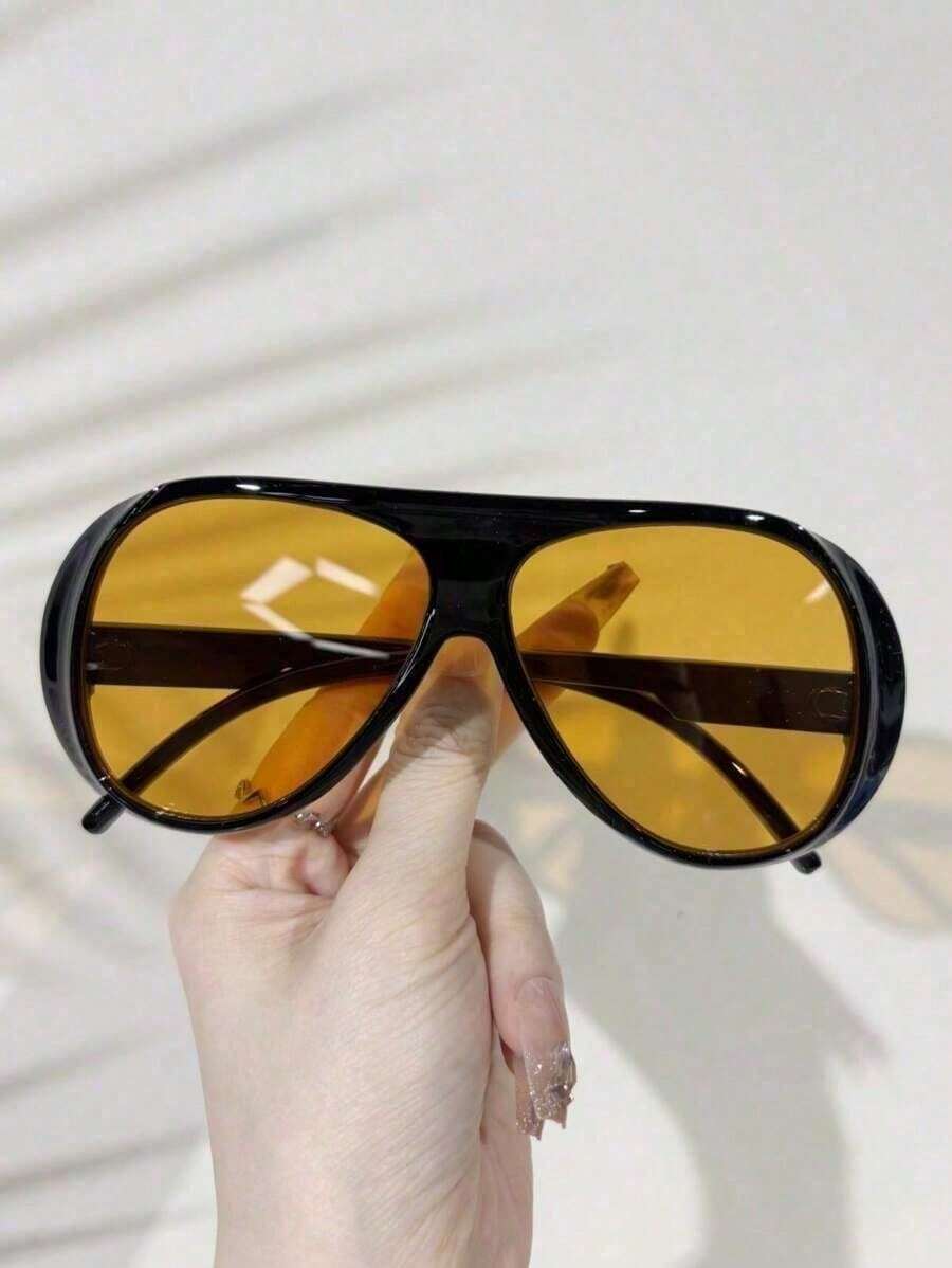 1개 브랜드 새 제품 레트로 디자인 오버사이즈 사각형  - Street Fashion High End 리뷰 및 가격
