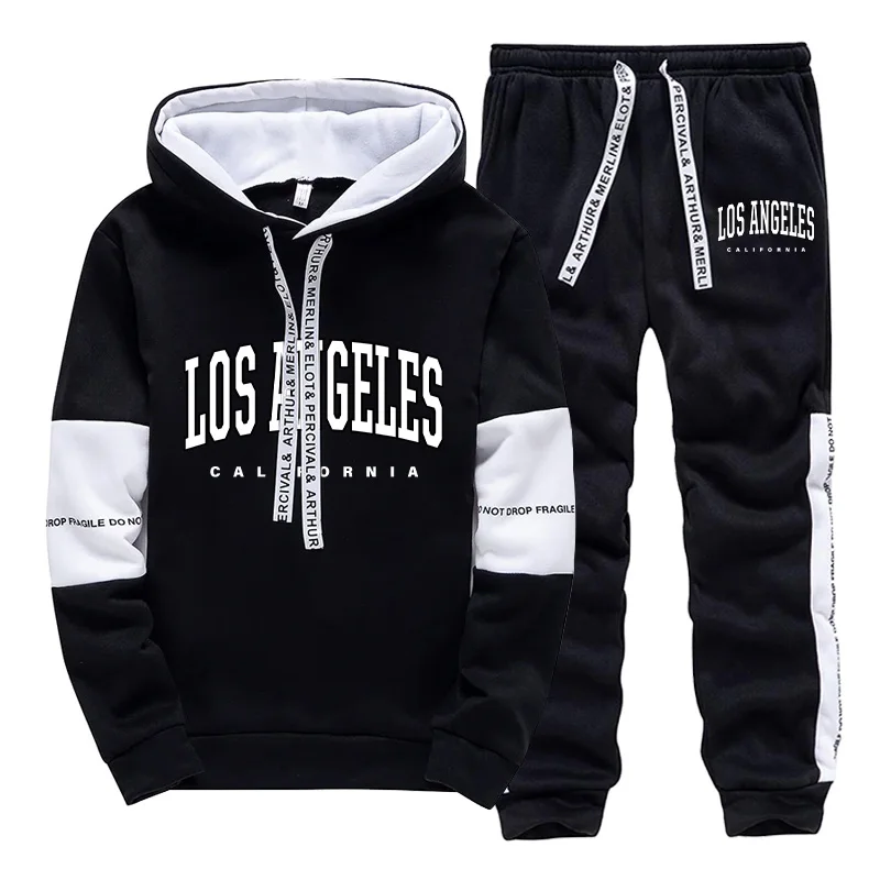남성용 패션 트레이닝복 2026 캐주얼 후드 스웨트셔츠 - Street Fashion Clothing 리뷰 및 가격