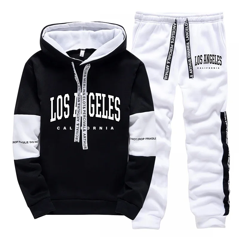 남성용 패션 트레이닝복 2026 캐주얼 후드 스웨트셔츠 - Street Fashion Clothing 리뷰 및 가격